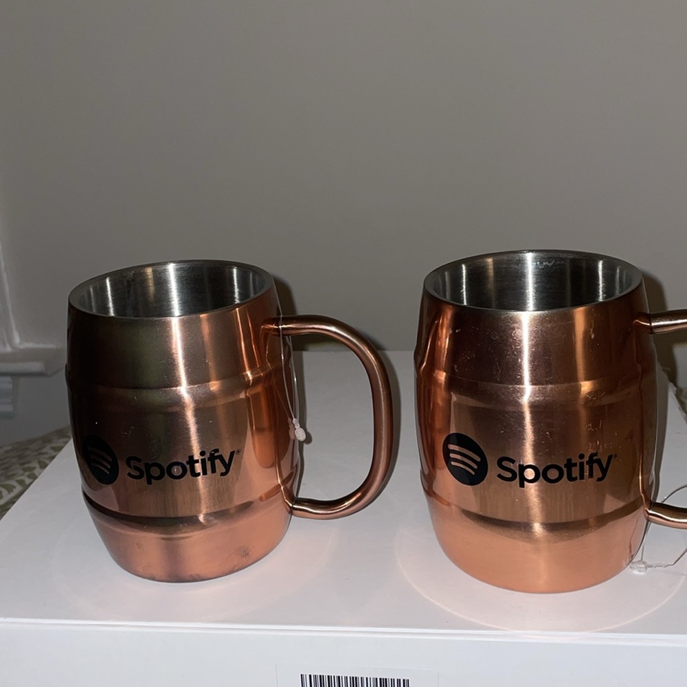 Cooper Spotify logo Mugs